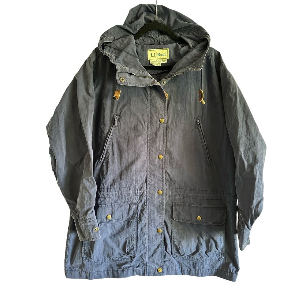 Vintage LL Bean Women’s Cotton/Nylon Anorak Style Jacket Size Large